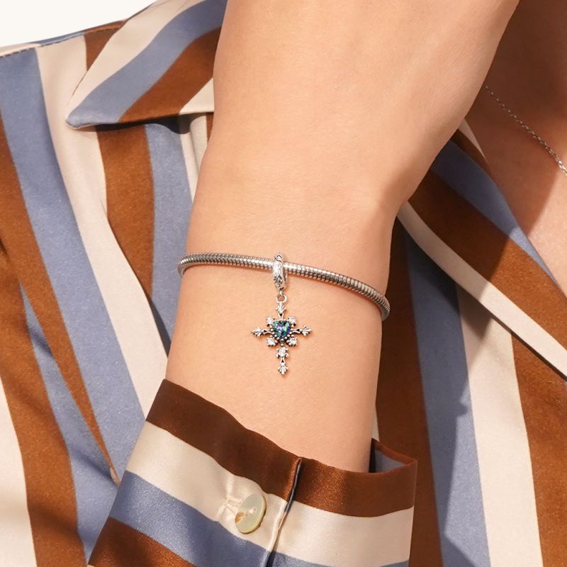 Heart of Darkness Cross Pendant