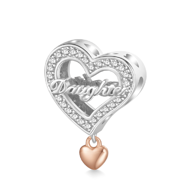Daughters Heart Charm