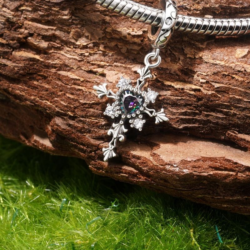 Heart of Darkness Cross Pendant