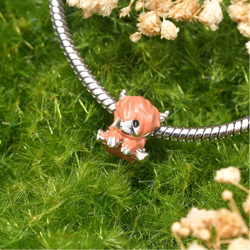 Rufous Highland Cow Charm