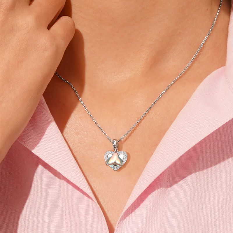 Love Fish Tail Pendant