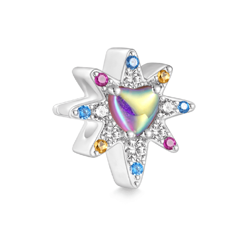 Eight-pointed Star Charm