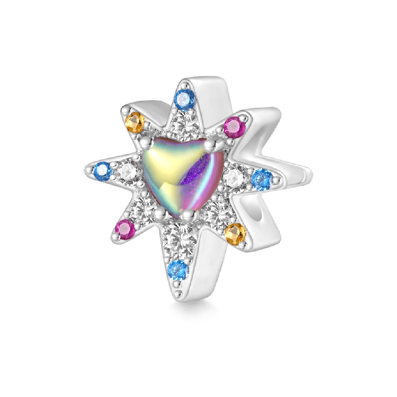 Eight-pointed Star Charm