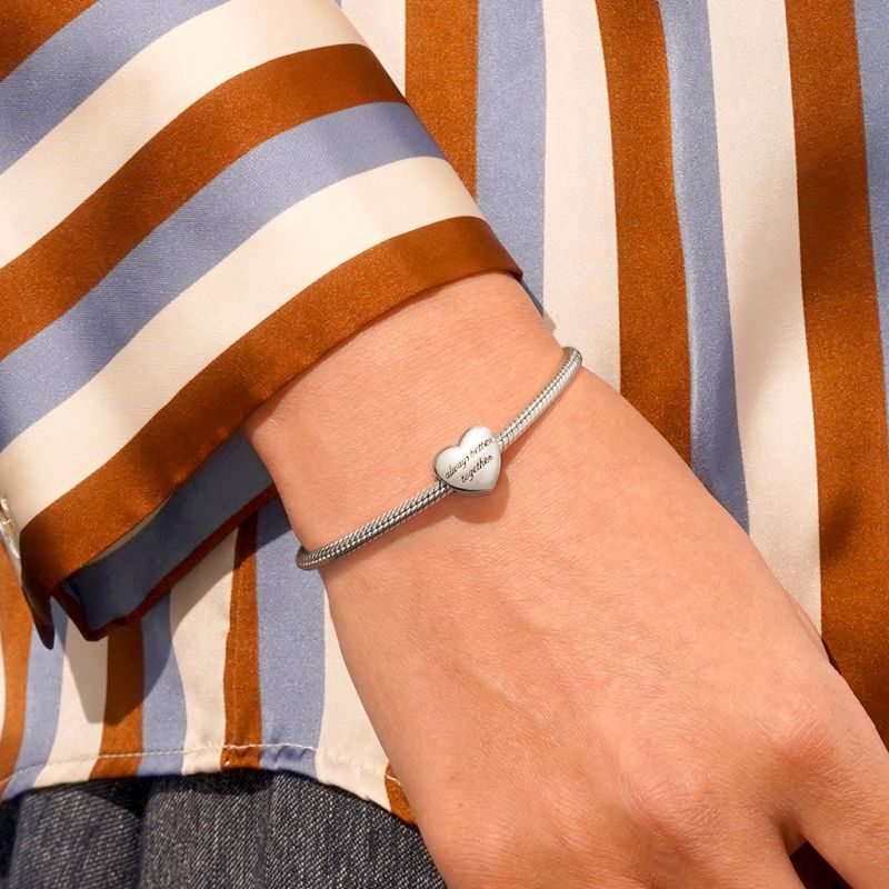 Heart Glow-in-the-Dark Charm