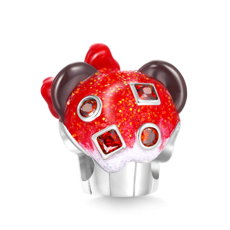 Princess Red Cake Charm