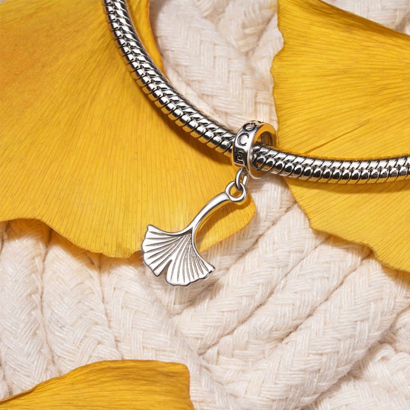 Ginkgo Leaf Pendant