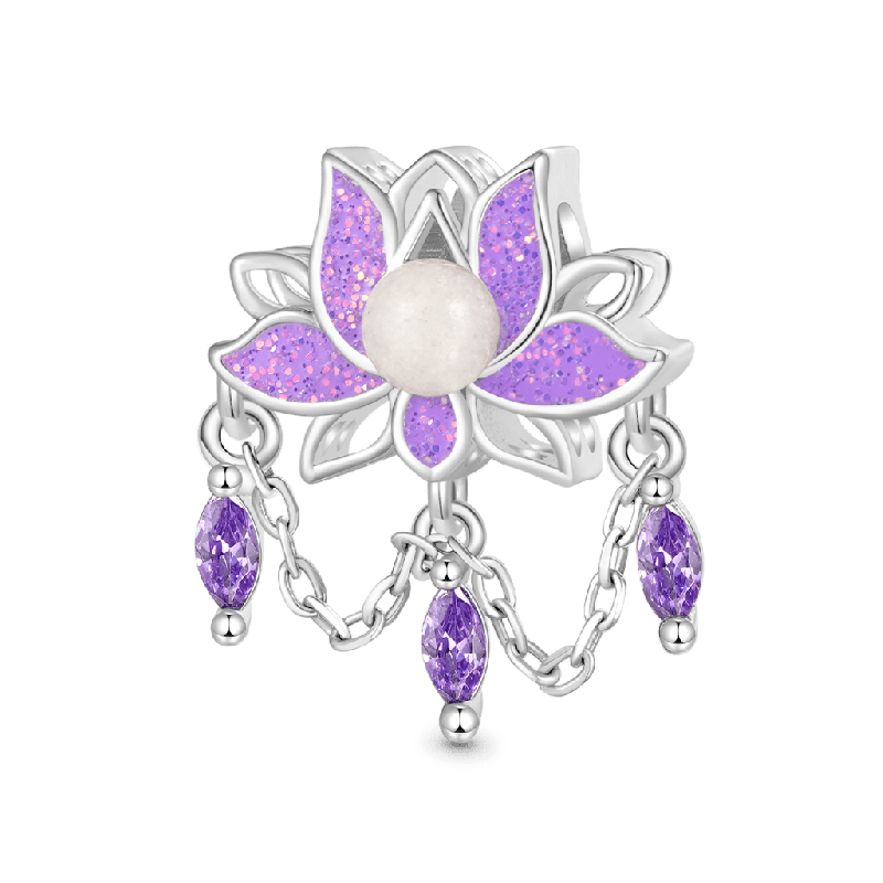 Lotus Glow-in-the-Dark Charm