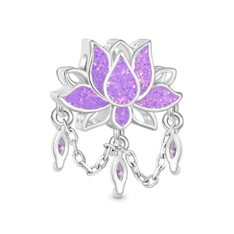 Lotus Glow-in-the-Dark Charm