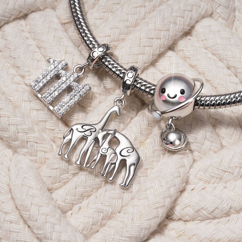 Arabic Numerals Pendant