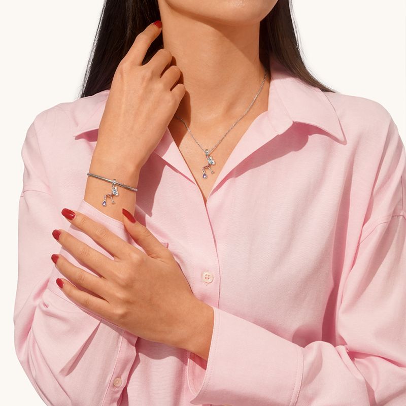 Cocktail Butterfly Pendant