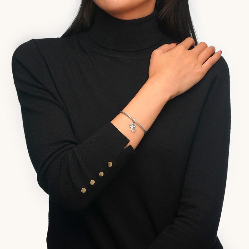 Cross Praying Hands Pendant