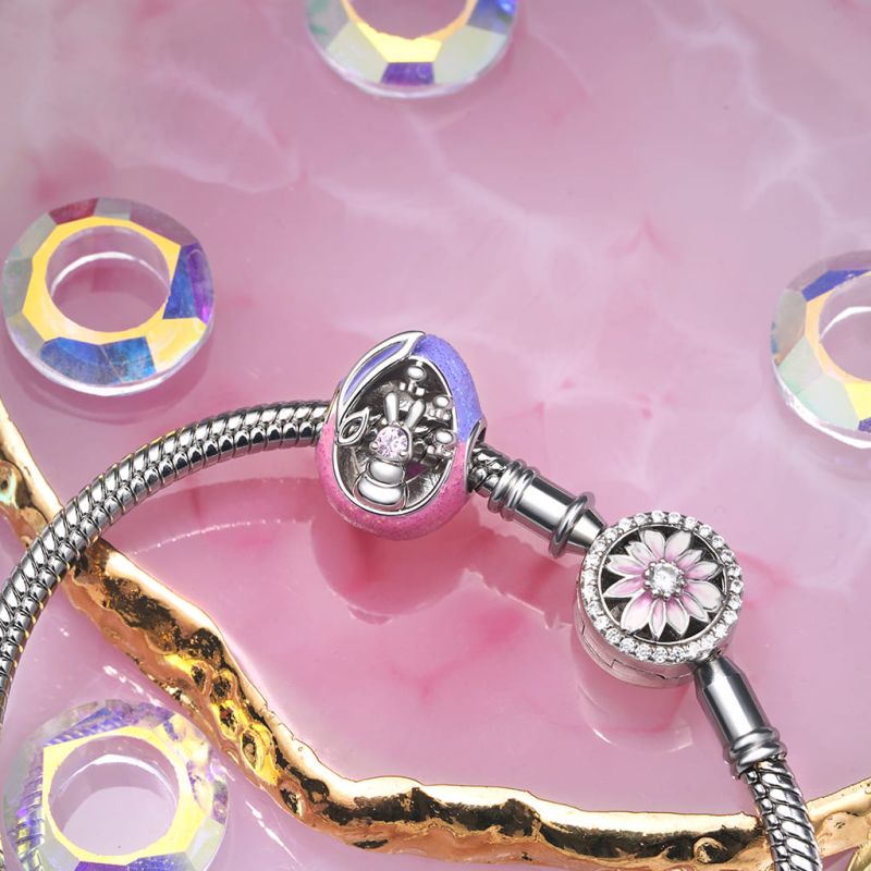 Easter Egg Bunny Charm