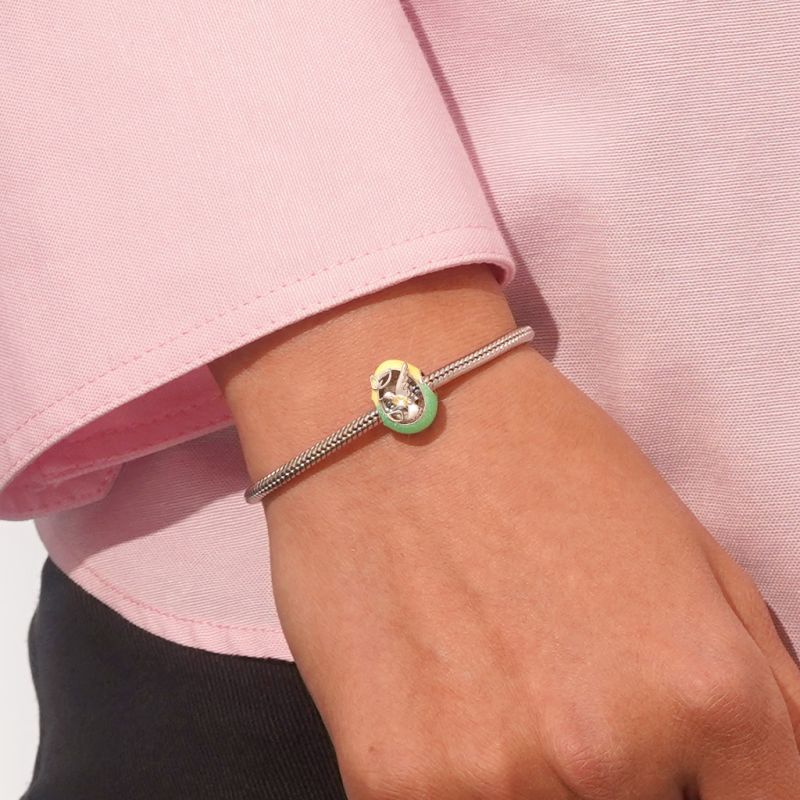 Easter Egg Hummingbird Charm