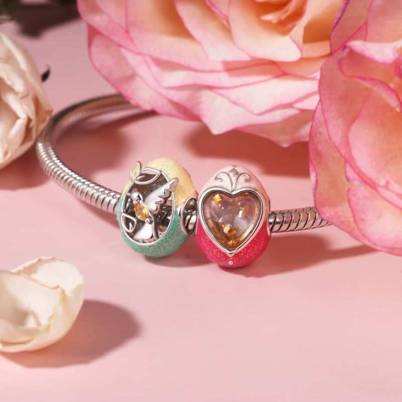 Easter Egg Butterfly Charm