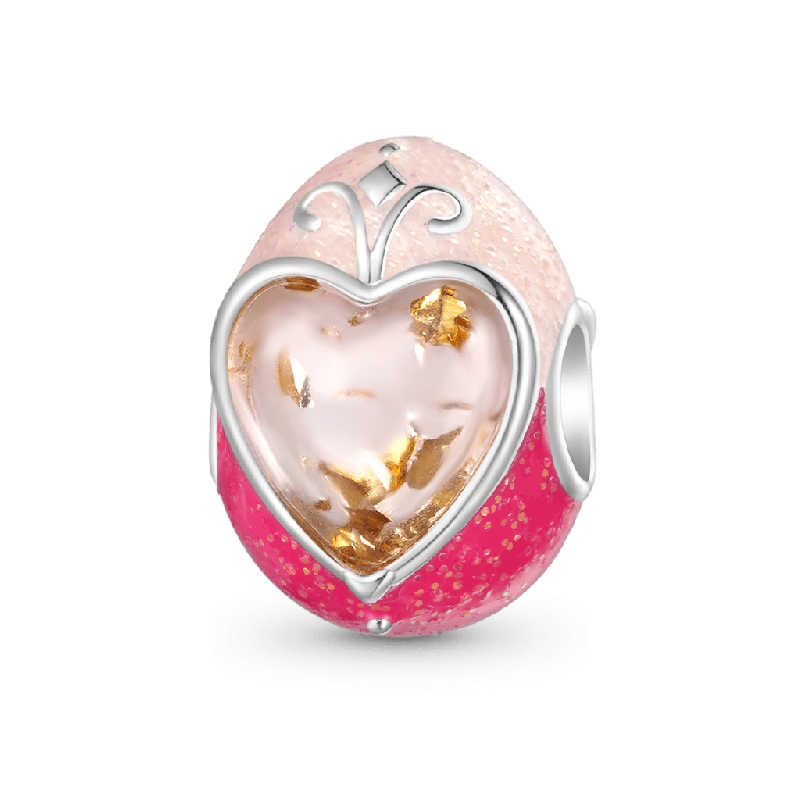 Easter Egg Butterfly Charm
