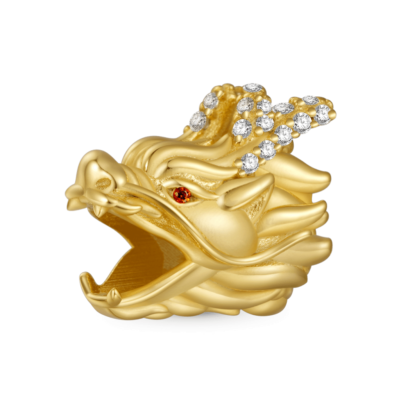 Dragon Head Beard Charm