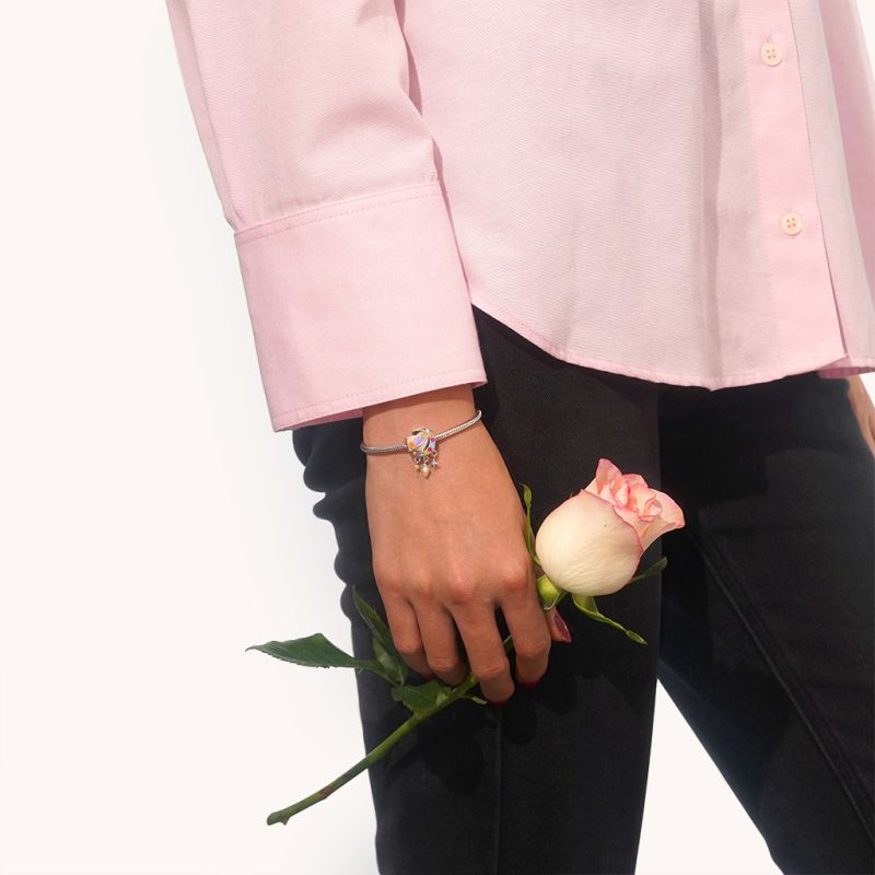 Colorful Heart Charm