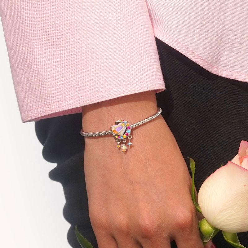 Colorful Heart Charm