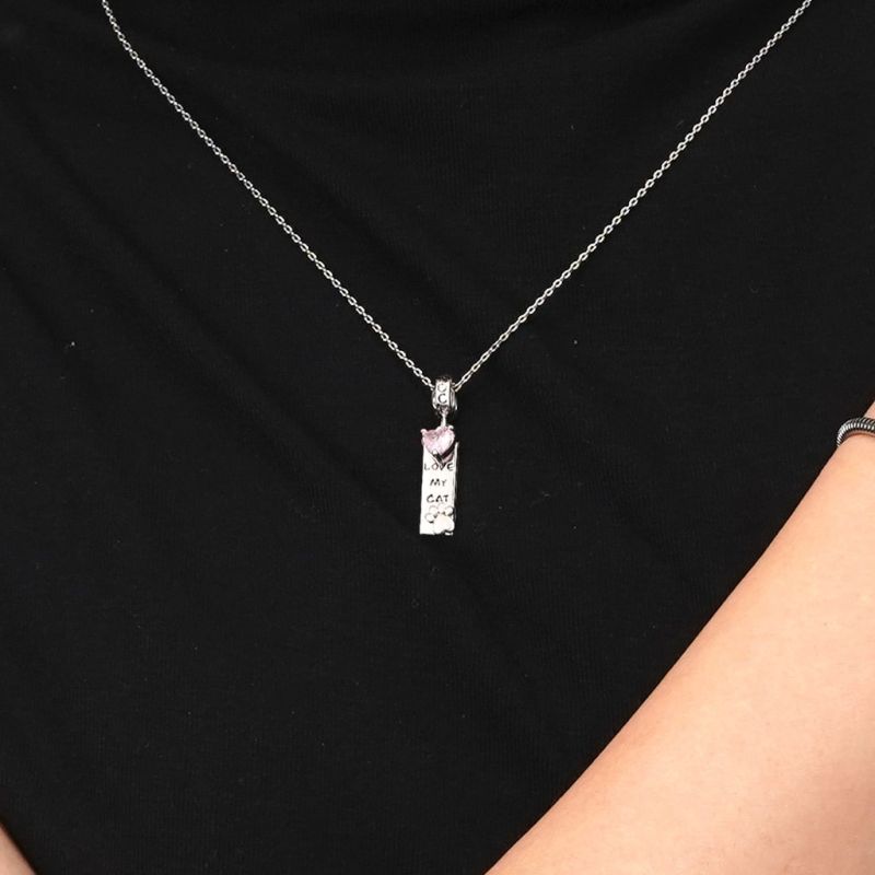 Engravable Pet Cat Pendant