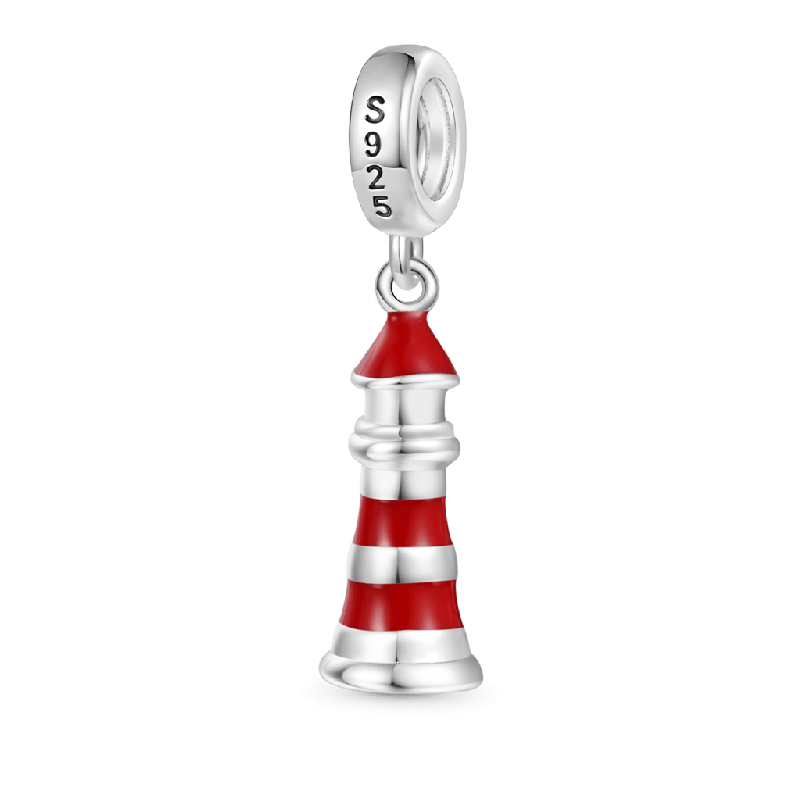 Red Lighthouse Pendant