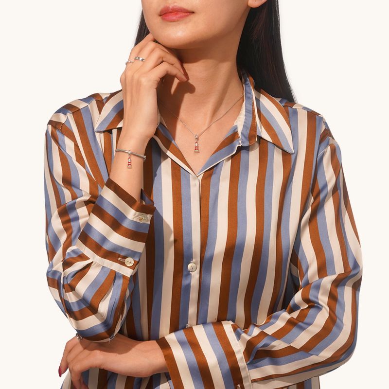 Red Lighthouse Pendant