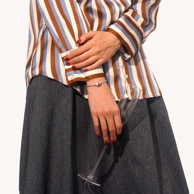 Engravable Splicing Hearts Pendant