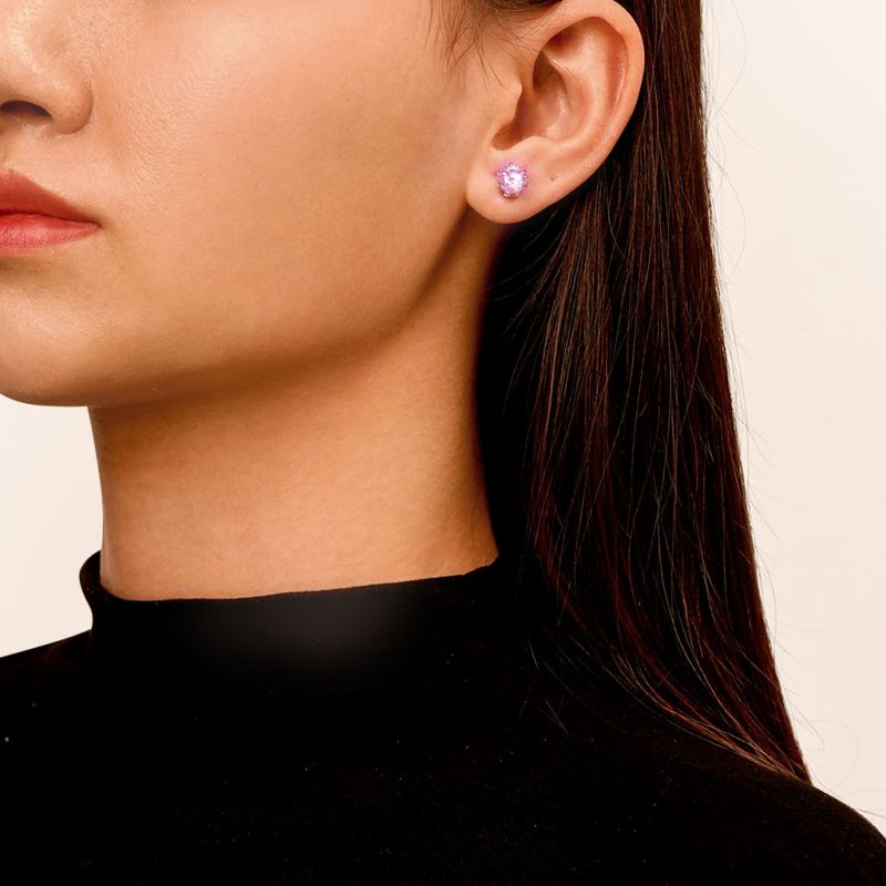 Multicolor Light-up Stud Earring