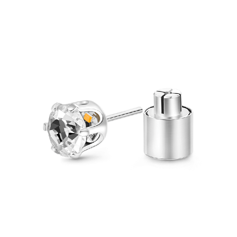 Green Light-up Stud Earring