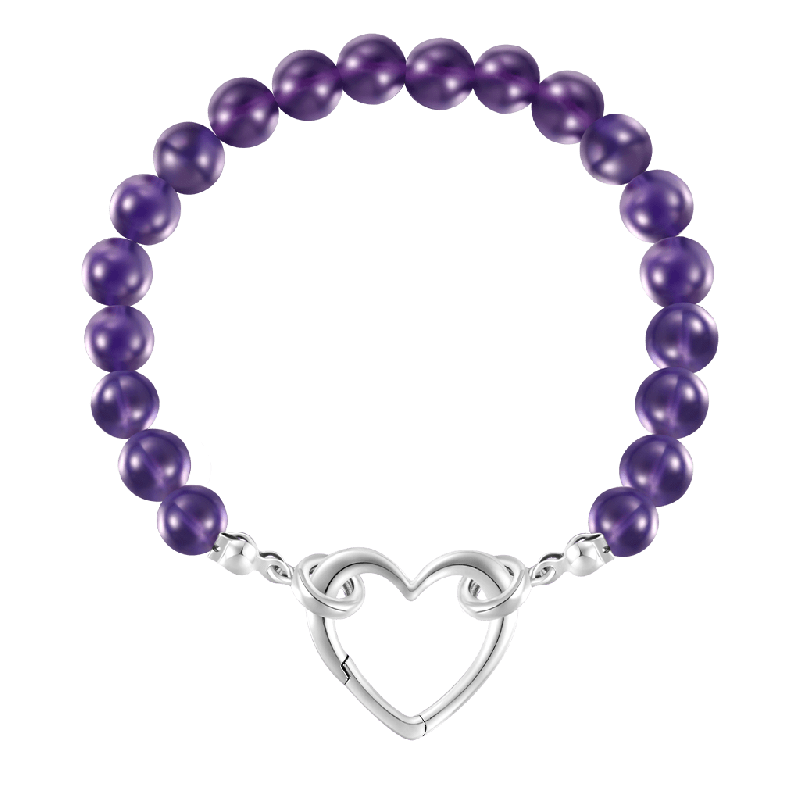 Amethyst Stretch Bracelet