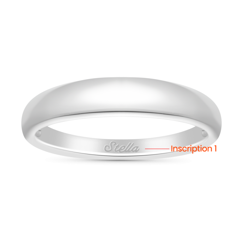 Engravable Plain Ring