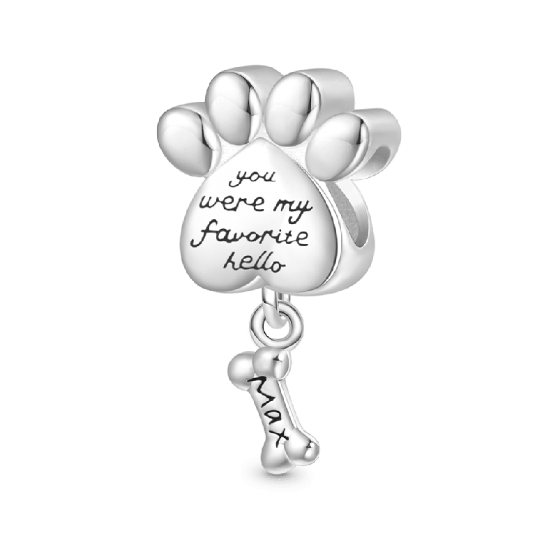 Engravable Pet Name Charm