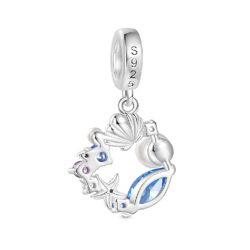 Shell Pearl Garland Pendant