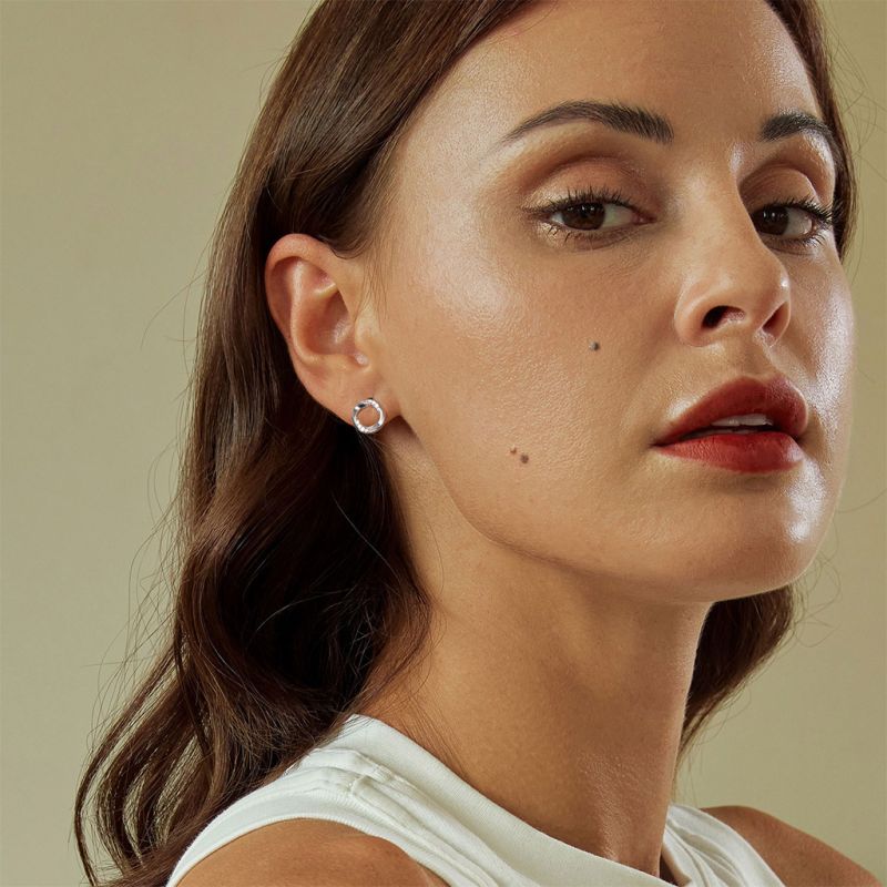 Mobius Ring Earrings