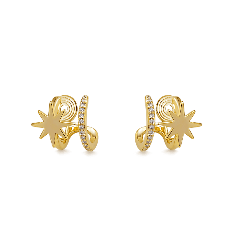 Mini Star Simple Ear Clips