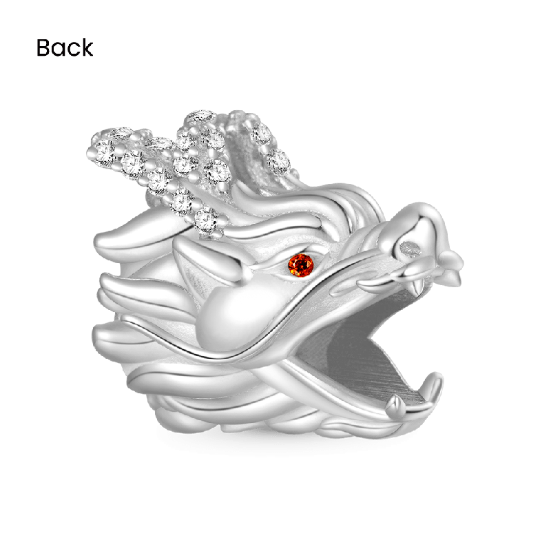 Dragon Head Beard Charm