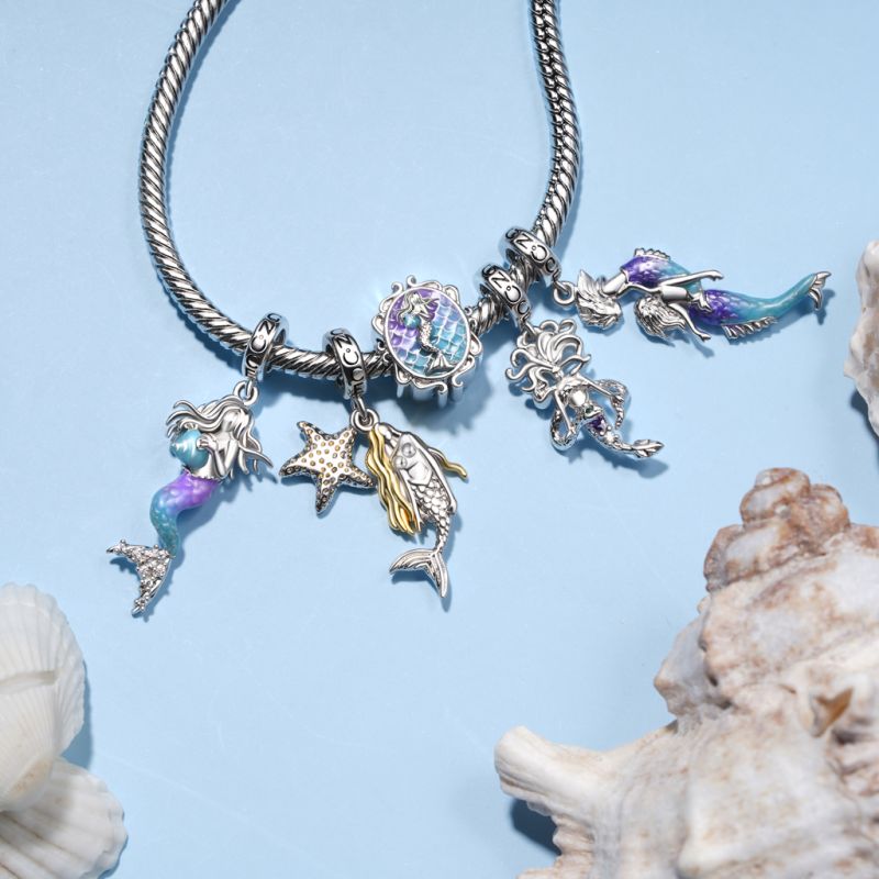 Little Mermaid Sisters Pendant