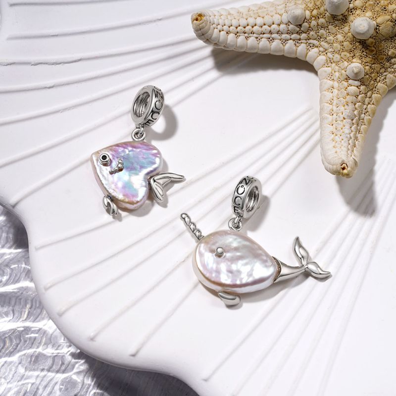 Pearl Narwhal Pendant