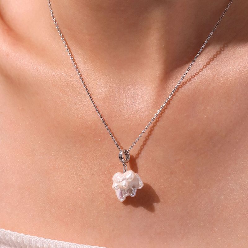 Butterfly Animal Pearls Pendant