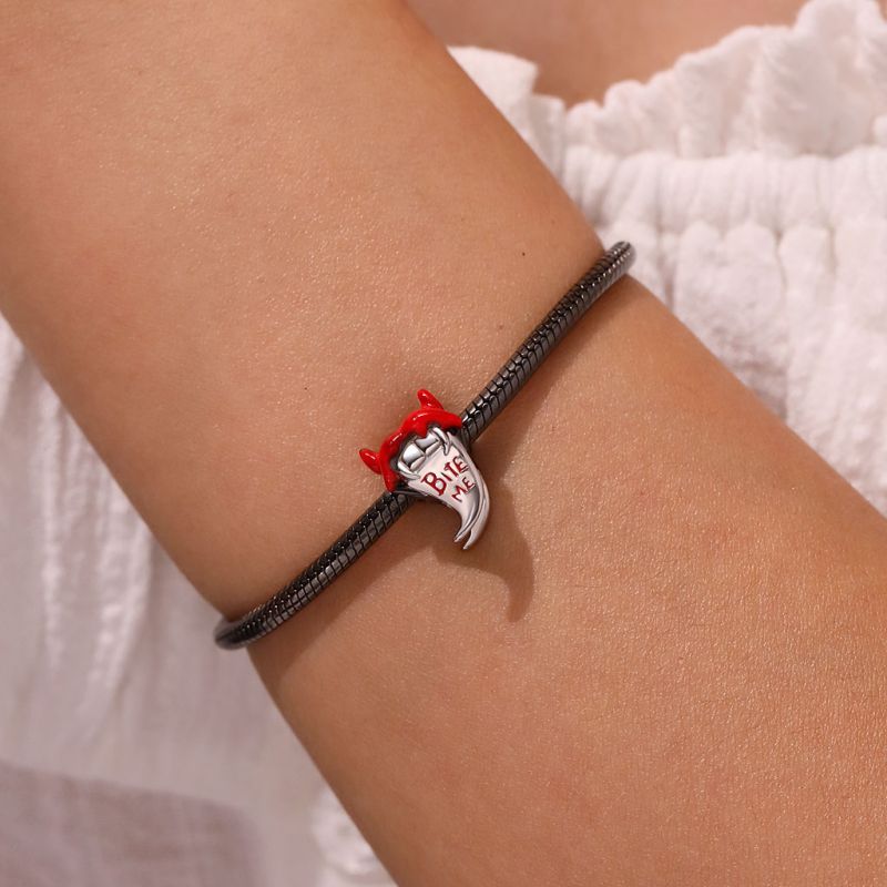 Halloween Devil Fang Tongue Charm