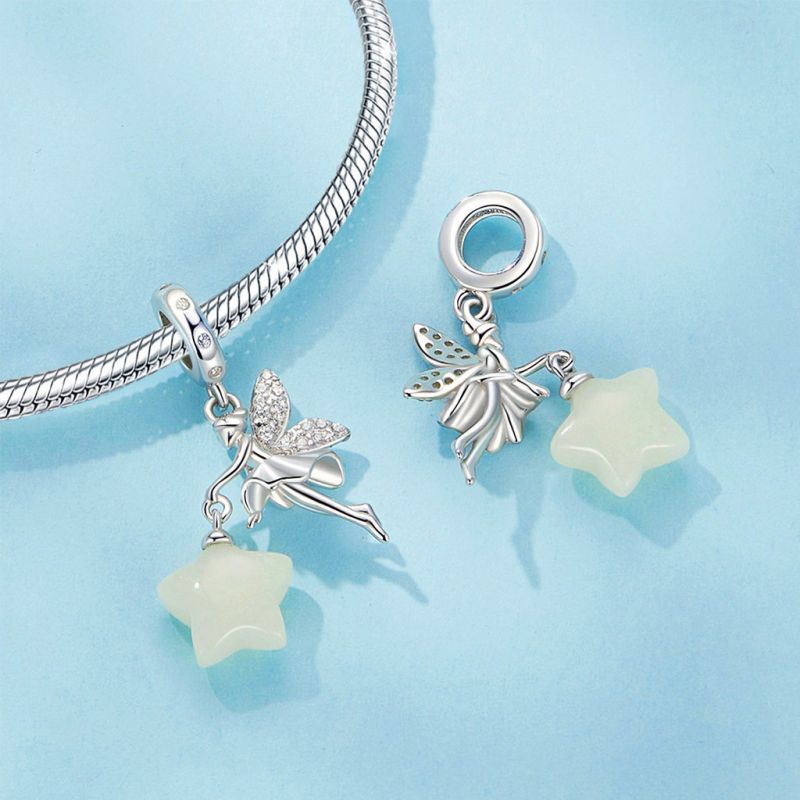 Forest Fairy Glow-in-the-Dark Star Pendant