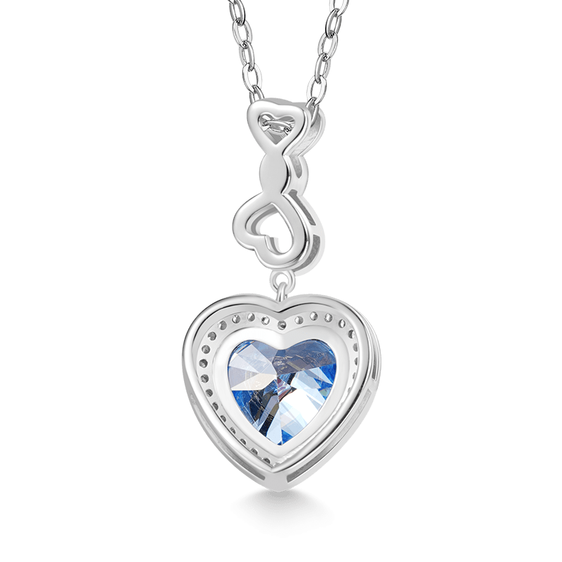 Infinite Love Buckle Heart Necklace