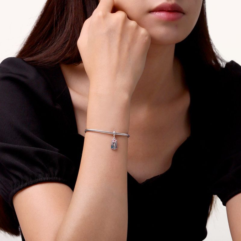 Lucky Ukiyo-e Cherry Blossom Pendant