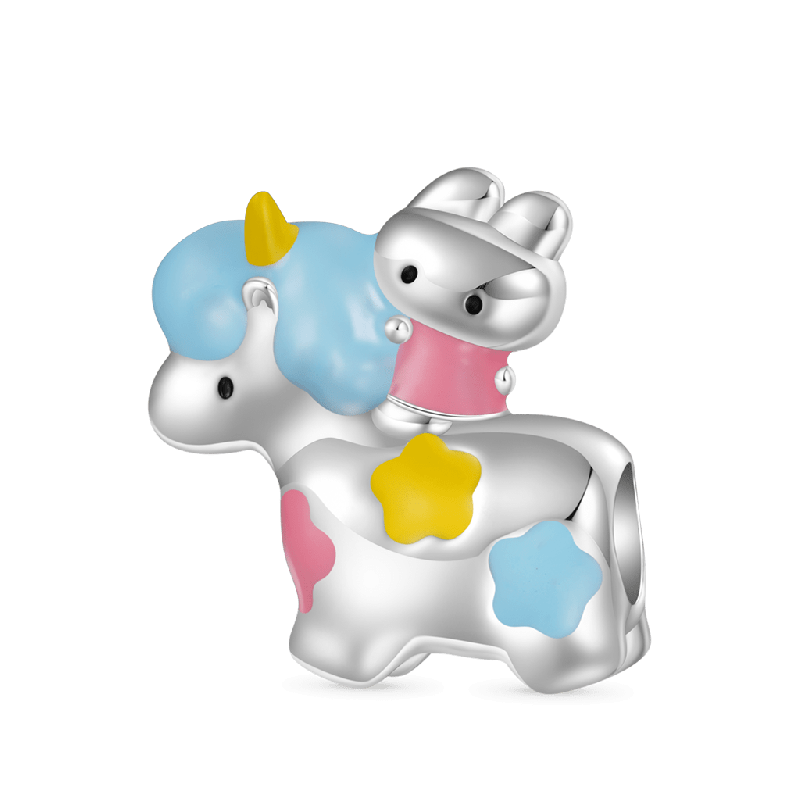 Bunny-Gumi with Unicorn Charm