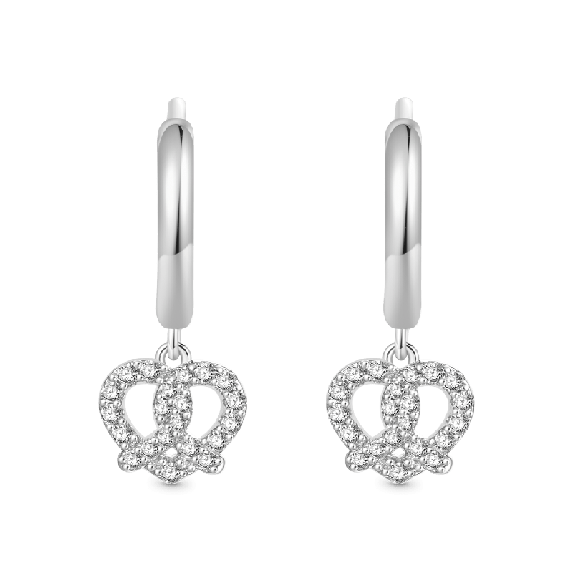 Pretzel Hoop Earrings