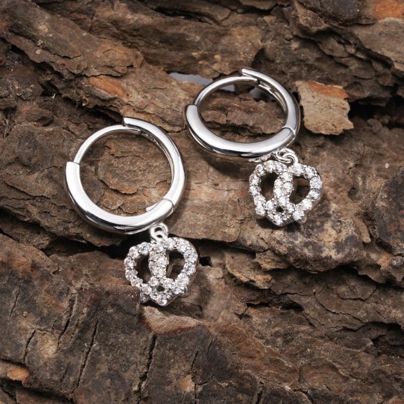 Pretzel Hoop Earrings