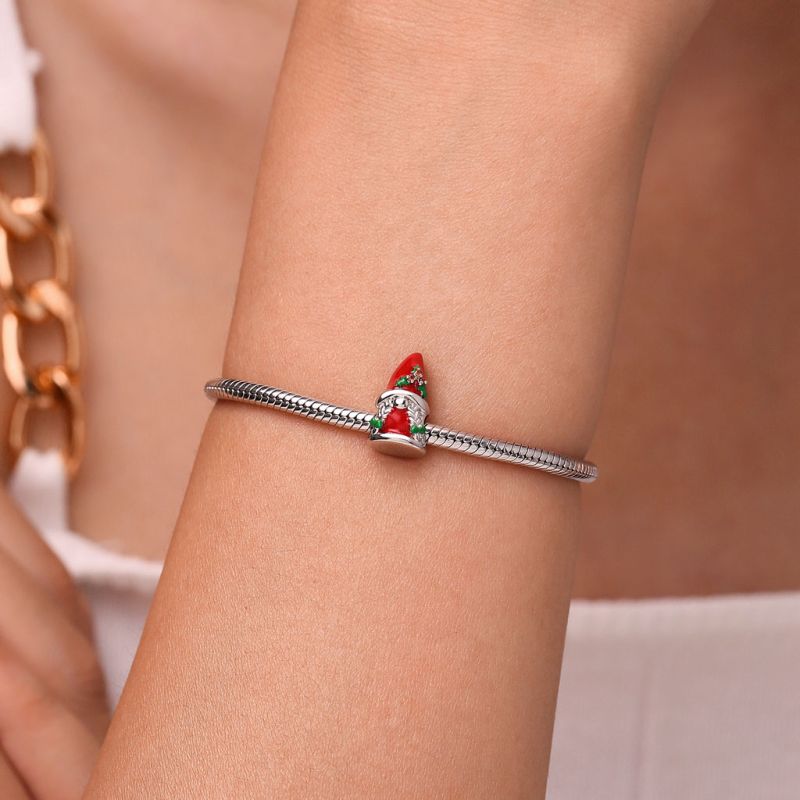 Christmas Gnome Girl Charm