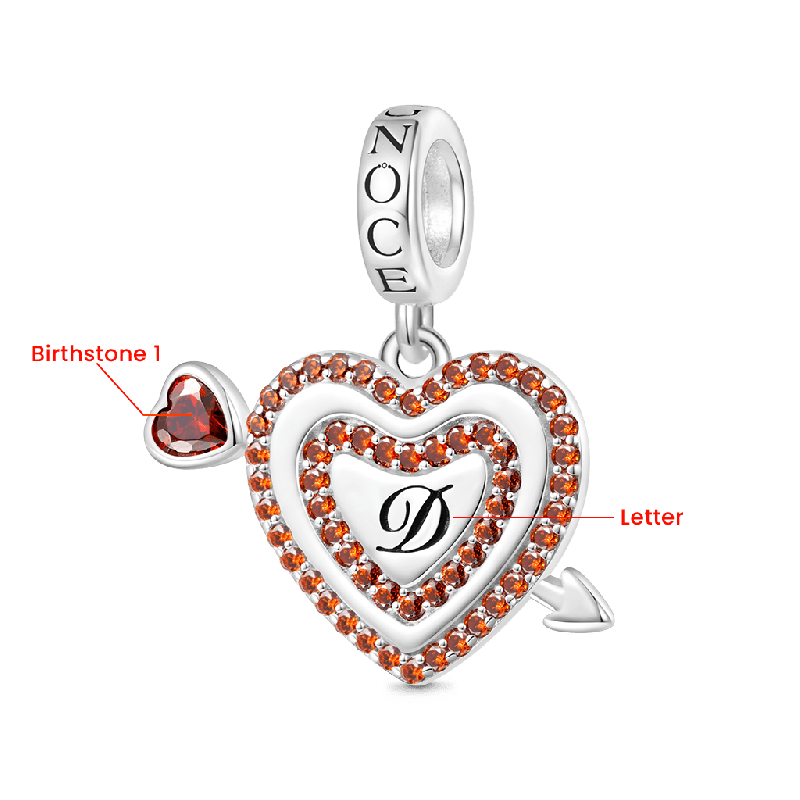 Personalized Love Heart Pendant