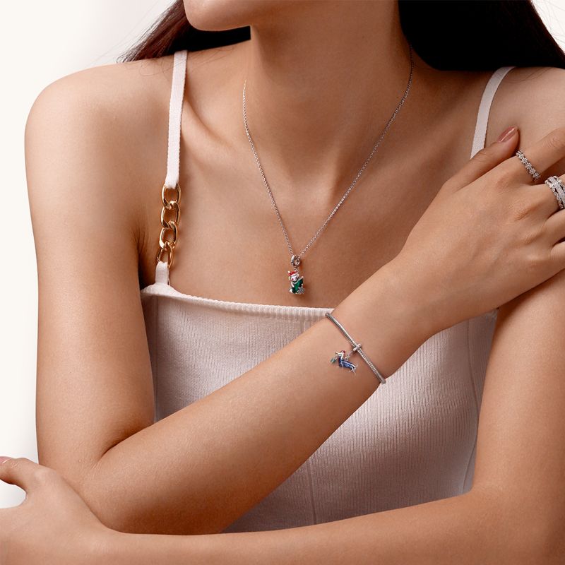 Christmas Dachshund Pendant