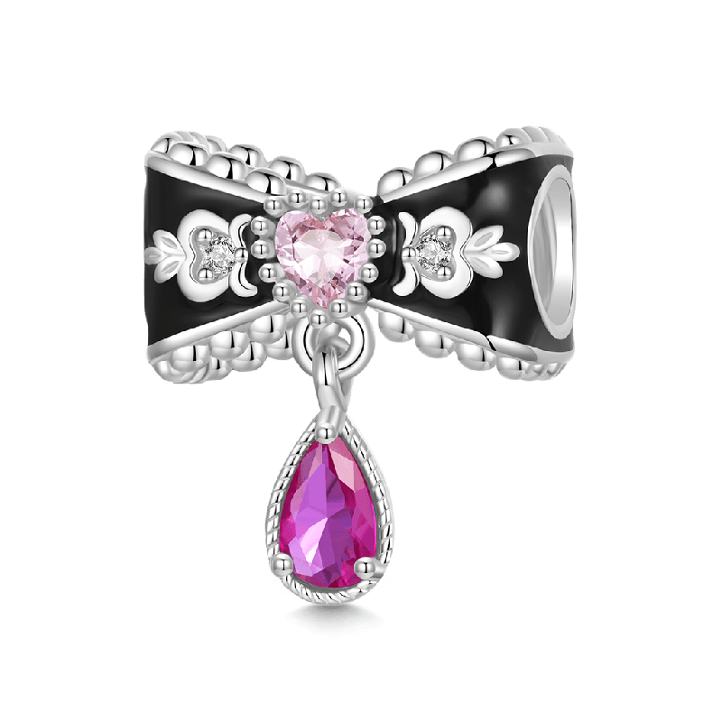 Romantic Vintage Bow Charm