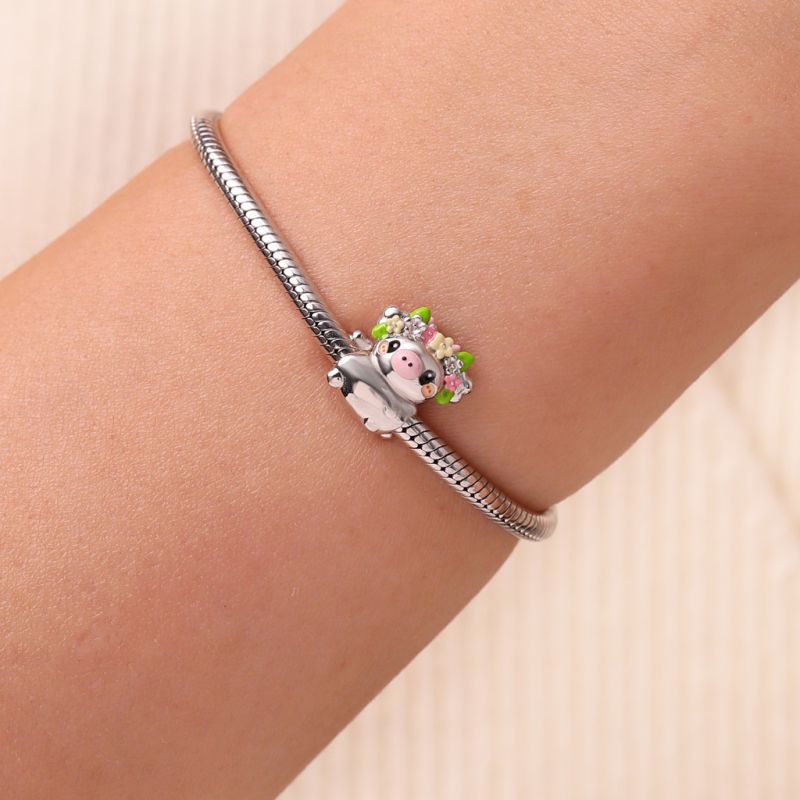 Baby Highland Cow Charm